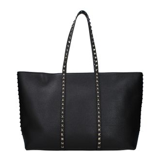 Valentino Garavani Damens Umh&auml;ngetaschen Leder Schwarz