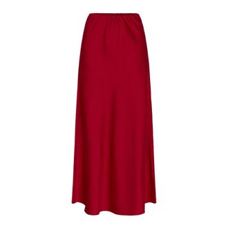 Saint Tropez Maxi Skirt - - Skirts - Donna - Rosso - S