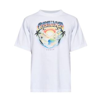 Casablanca Heat Map Classic T-Shirt - male - Casablanca - T-Shirts - White - XL - Tops