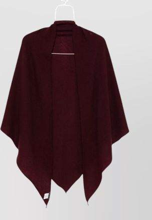 Faliero Sarti cashmere brushed asymmetric scarf