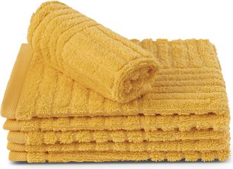 ROSS Waschhandschuh »CARRE« 100% Baumwolle, Rippenstruktur, grosse Farbauswahl