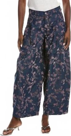 Free People About That Baggy Jean In Flocked Meadow