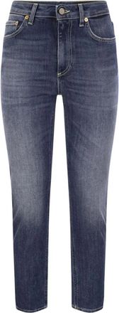 Dondup Cindy Jeans - Dames - Slim Fit Jeans - Blauw - W31 - Denim - Jeans