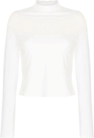 Ponder.er T-shirt a maniche lunghe - Bianco