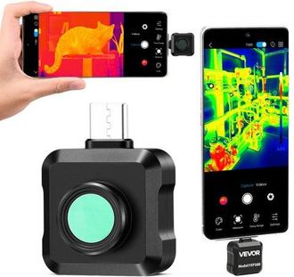 OEM C&aacute;mara T&eacute;rmica Para Android, C&aacute;mara Infrarroja, Termogr&aacute;fica, Rango -20 A 550 &deg;c, Resoluci&oacute;n Ir 160 X 120, Superresoluci&oacute;n 320 X 240 Tisr, 25 Hz Para 