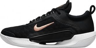 Nike Womens Zoom Court Nxt Sneakers In Black/red Bronze