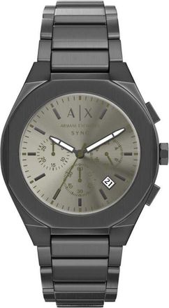 A|X Armani Exchange Sync Chronograph Gray Dial Quartz Mens Watch AX4296