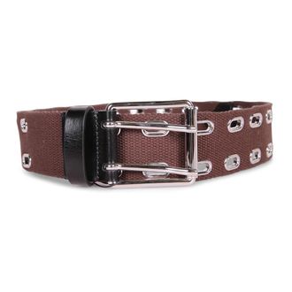 Iro Belts, female, Brown, Size: L 26Swp50Rib Fabric Belt