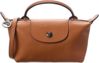 Longchamp Le Pliage Xtra Xs Leather Pouch