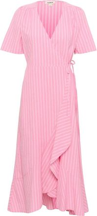 Soaked In Luxury Kleedjes, Dames, Roze, 2Xl, Maxi Jurken