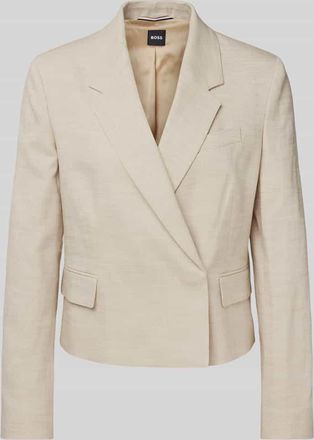 HUGO BOSS Blazer mit Brustleistentasche Modell Jaleto in Beige, Gr&ouml;&szlig;e 44