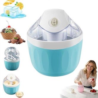OEM M&aacute;quina Para Hacer Helados, El&eacute;ctrica, Helado Casero, Tambi&eacute;n Se Puede Usar Para Hacer Yogur Helado Y Gelato, Compacta Y Port&aacute;til, Rosa