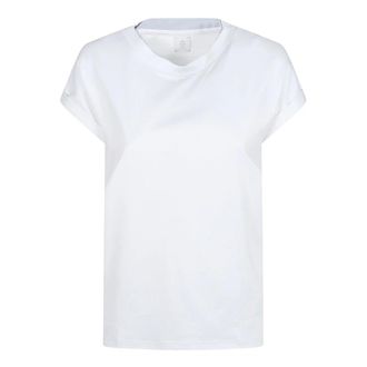 Eleventy T-Shirts, female, White, Size: S T-Shirt