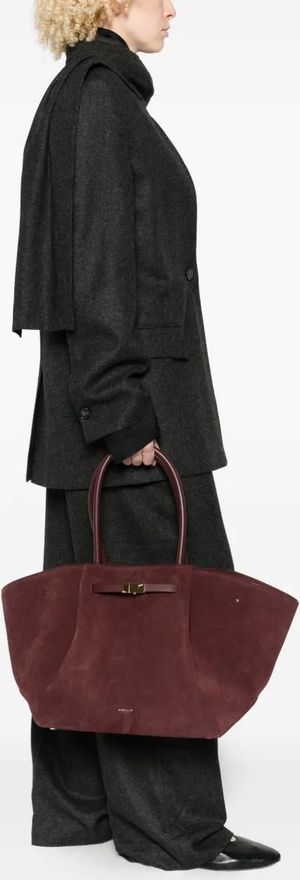 Sac à Main Noir Et Rouge - Occasion - Parfait Pour Un Look Audacieux