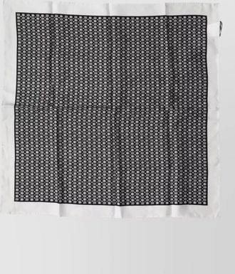 Dolce & Gabbana silk patterned square foulard scarf