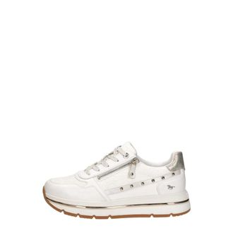Mustang Sneakers Laag - Dames - Sneakers - Wit - 42 EU - Schoenen