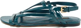 Louis Vuitton Sandali in pelle verniciata - Blu