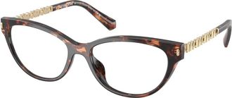 Michael Kors Stijlvolle Bril Douro Valley - Dames - Brillen - Bruin - 54 MM - Accessoires