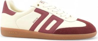 Back70 Sneakers - Heren - Sneakers - Rood - 42 EU - Leer - Schoenen