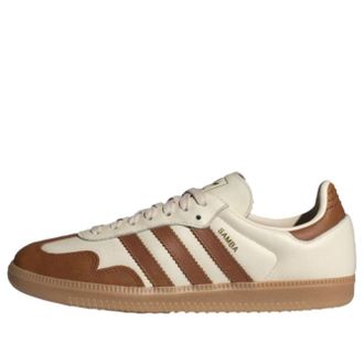 adidas (WMNS) adidas Samba Wonder White Dusky Bronze Gold Metallic KJ0996