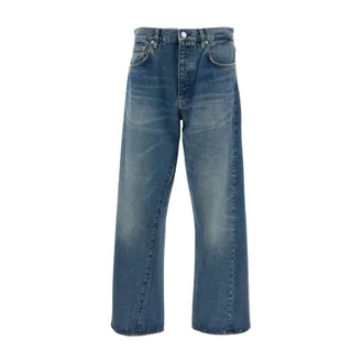 Sunflower Wide Jeans, male, Blue, Size: W33 Wide Jeans