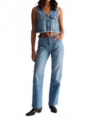 Rolla's Morgan Denim Vest In Stud Wash
