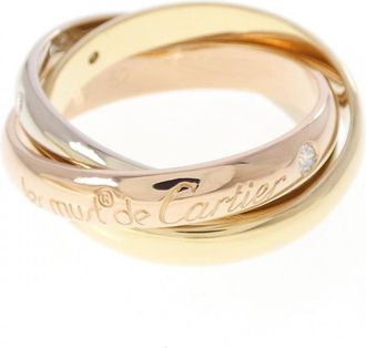 Cartier Yellow Gold (18K) Pink Gold (18K) White Gold (18K) Band Ring (Pre-Owned)