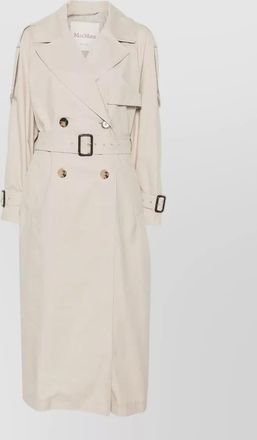Max Mara cotton double-breasted trench coat