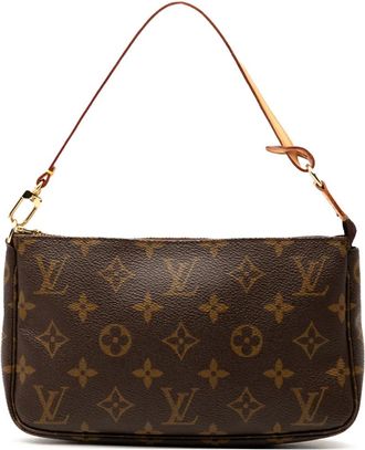 Louis Vuitton 1999 Monogram Pochette Accessoires schoudertas - Bruin