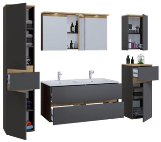 VCM Conjunto De Muebles De Ba&ntilde;o Con Lavabo Cosila-i 111 165x191x51 - Vcm