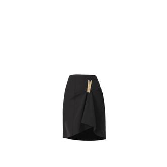 Moschino Short Skirts, female, Black, Size: S Gonna Cady