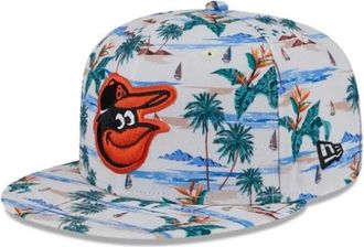New Era Witte Baltimore Orioles Lente Training Fan Pak - Heren - Petten - Veelkleurig - ONE Size - Accessoires