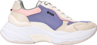 HUGO BOSS Dames Boss Noa Chunky Running Trainers in paars