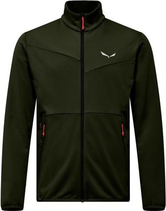 Salewa Puez Cammino PL Jacket Fleecejacke f&uuml;r Herren | schwarz/oliv