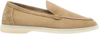 Scarosso Ludovica Loafer - Dames - Loafers - Beige - 42 EU - Leer - Schoenen