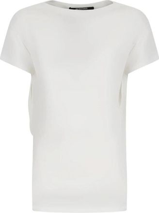 Jacquemus T-shirt met korte mouwen - Dames - T-shirts - Wit - S - Tops