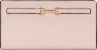 Michael Kors Bryant Large Snap Wallet - Dames - Portefeuilles - Roze - ONE Size - Leer - Accessoires