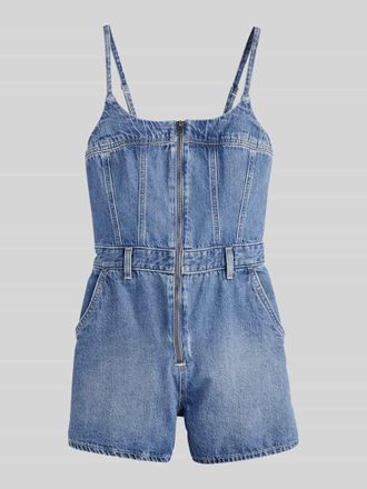 Levi's Slim Fit Jumpsuit aus reiner Baumwolle in Jeansblau, Gr&ouml;&szlig;e XS