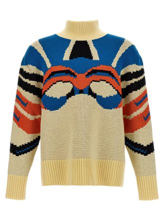 Bluemarble Multicolor Jacquard Sweaters