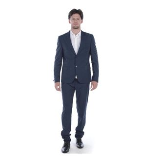 Daniele Alessandrini Single Breasted Suits, male, Blue, Size: L Abito Bologna Eco Faz70 Amf