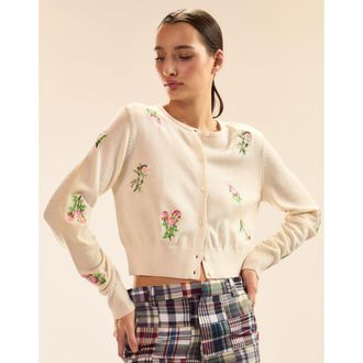 Cynthia Rowley Forget Me Not Cardigan