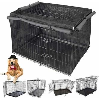 OEM Jaula Resistente Para Perros De Interior, Jaula Multifuncional A Prueba De Luz, Material De Tela Oxford 420d (jaula No Incluida) (107 X 71 X 76 Cm) -c
