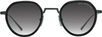 Dita Eyewear Black Artoa.82x Gradient Round Sunglasses