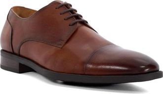 Dune London Suffix Plain Toe Oxford in Dark Tan at Nordstrom, Size 10Us