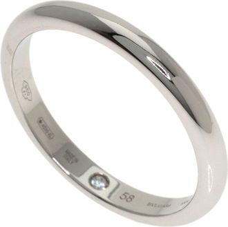 Bulgari Platinum 950 Band Ring (Pre-Owned)
