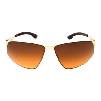 Ic! Berlin REESEM1521003 Gradient-Lens Sunglasses - Gold