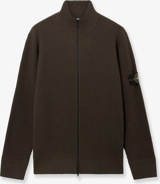 Stone Island Cardigan in lana vergine - STONE ISLAND - gender_Man