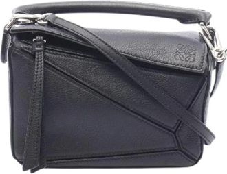 Loewe Pre-owned Borsa a tracolla Hammock con coulisse in pelle 2way Bag - - Pre-owned - Donna - Nero - ONE SIZE