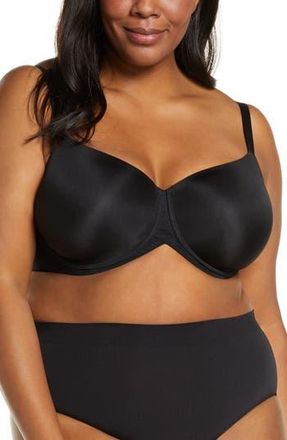 Wacoal Ultimate Side Smoother Underwire T-Shirt Bra in Black at Nordstrom Rack, Size 34G (4D Us)