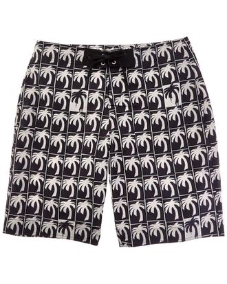 Palm Angels Dripping Palms Swim Trunk